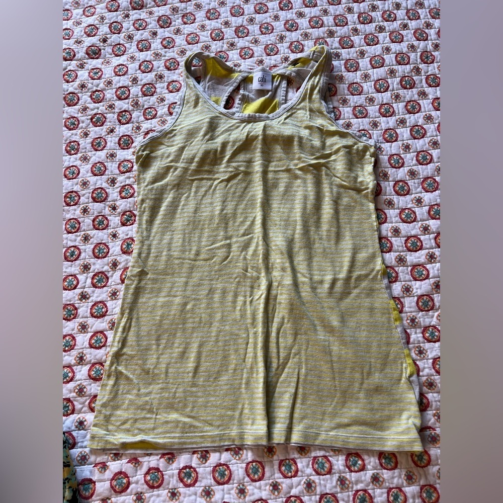 Cabi Striped Racerback Tank size XS
